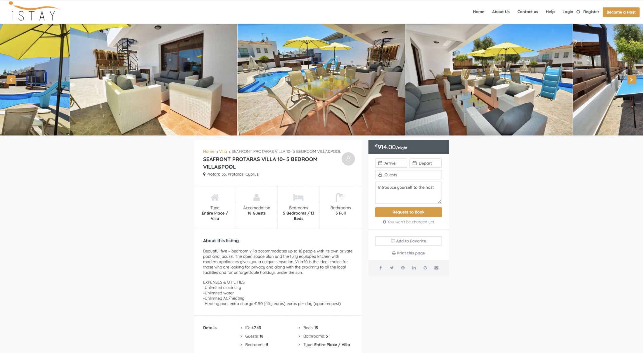 IstayListing